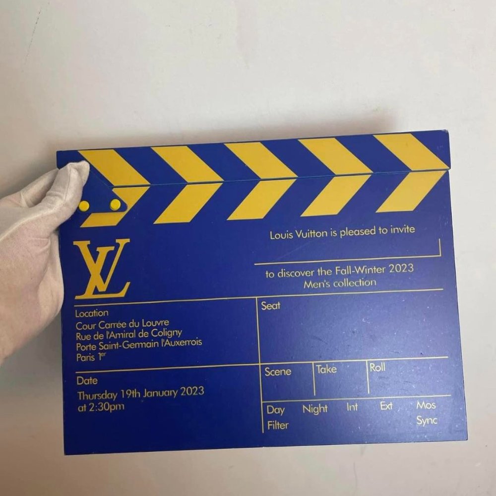 Louis vuitton virgil abloh invitation VIP clicker